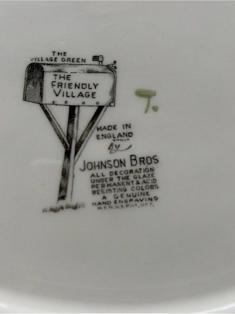Johnson Brothers Friendly Village Made In England Oval Serving Platter - Picture 3 of 5